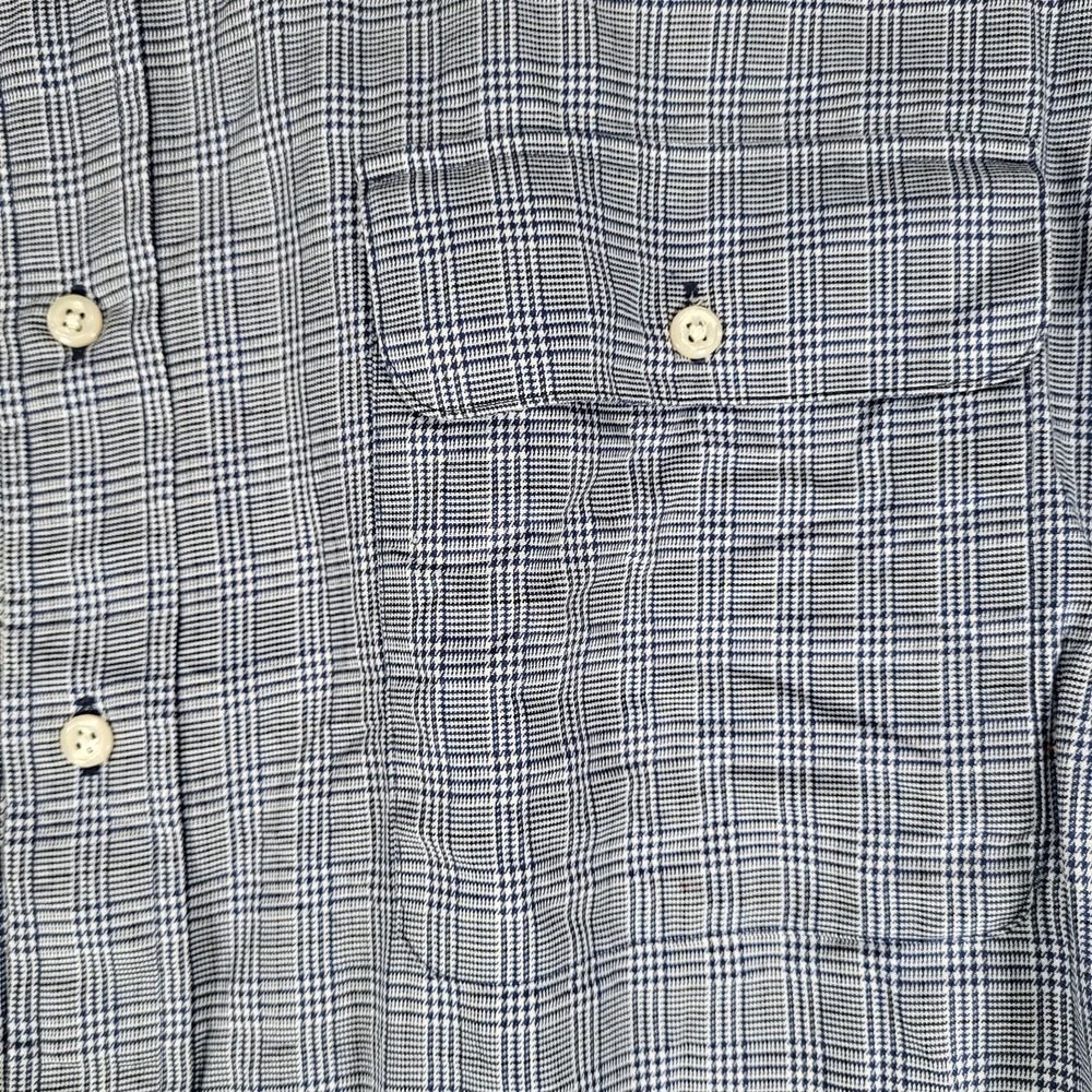 Polo Ralph Lauren Whitfield 100% Cotton Long Sleeve Shirt Mens XXL Houndstooth‎ - Picture 3 of 10